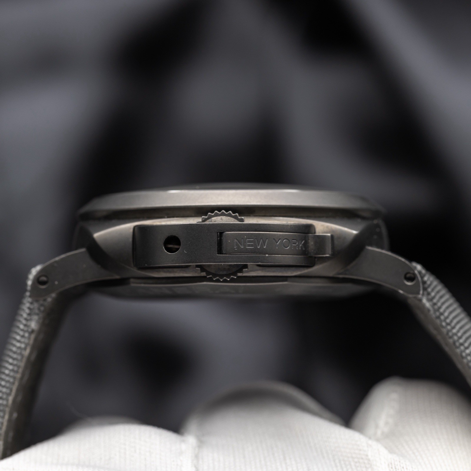 Panerai Luminor Bitempo PAM01467 NYC Boutique Ed. 44MM Black Titanium -Comp. Set