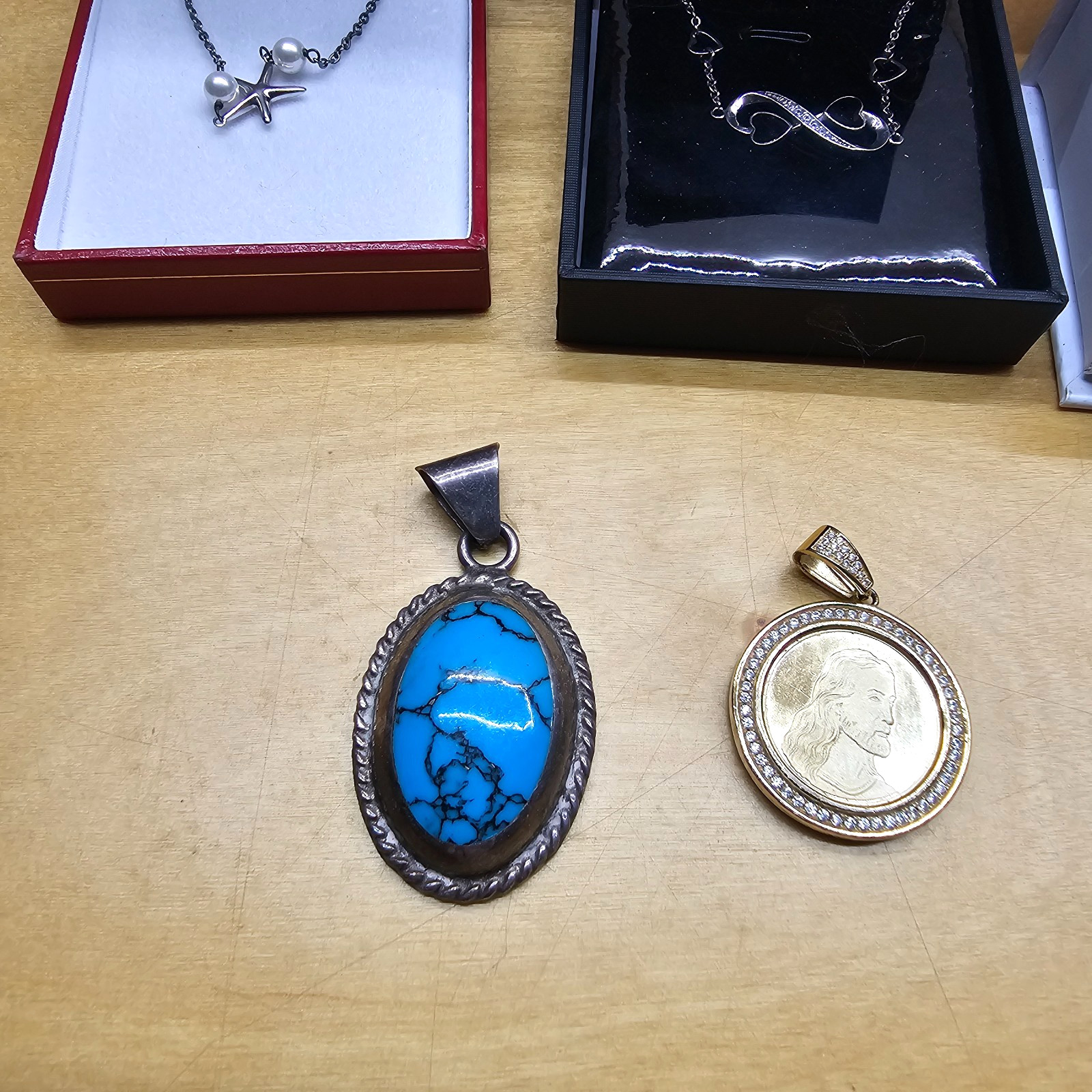 Sterling Silver & Turquoise Jewelry Lot – Please Read Description!