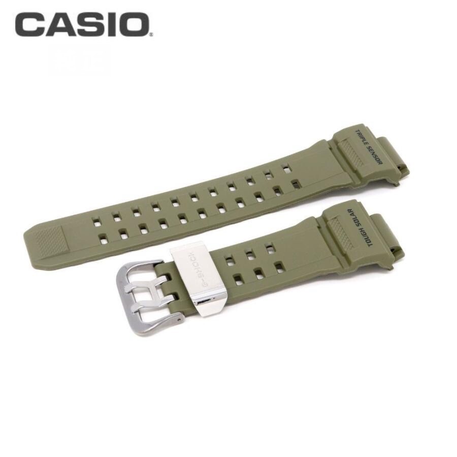 CASIO G-SHOCK Genuine Khaki Urethane Watch Band 10455203 for GW-9400-3