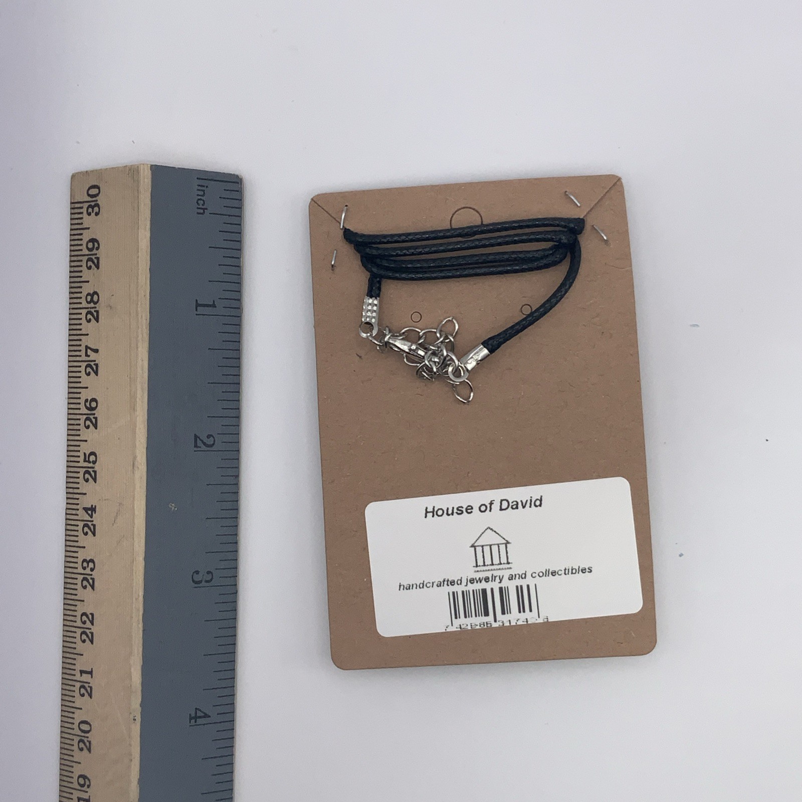 House Of David Handmade Cross Necklace Crystal Ice
