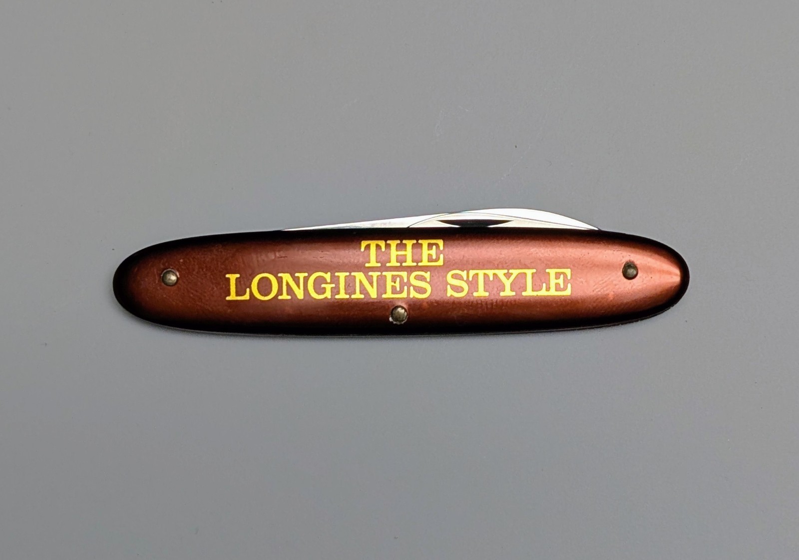 Longines Watch Maker Victorinox Pocket Knife 2 Blades Swiss Stainless Rostfrei