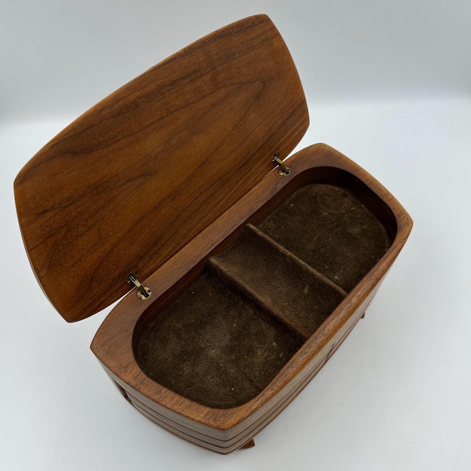 Kellam Studio Handcrafted Walnut Wood 5-Drawer Jewelry Box