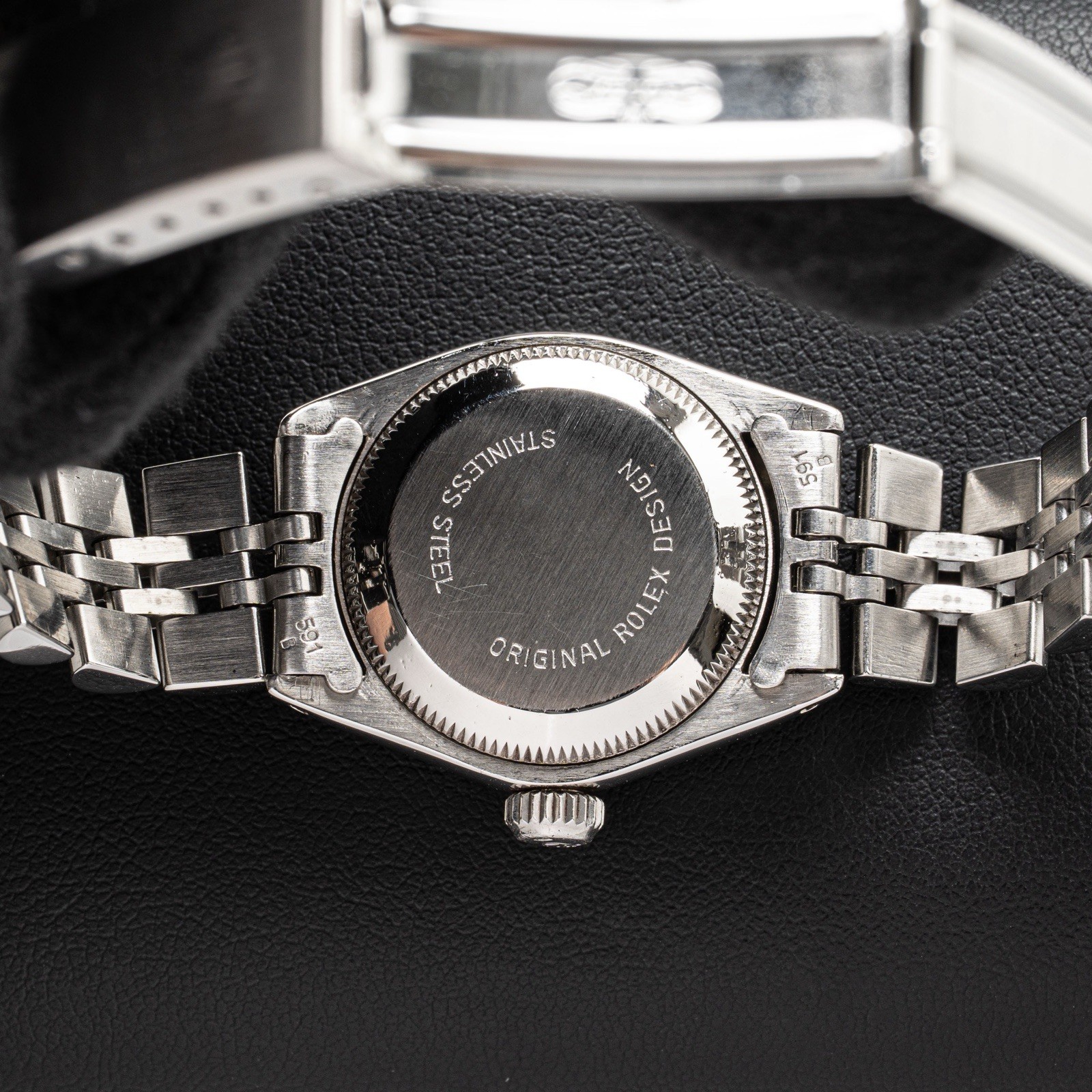 Rolex 6719 Stainless Steel OP Smooth Bezel 1983 Year 26mm