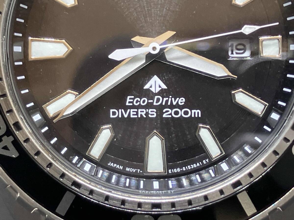 Citizen PROMASTER MARINE Series Eco-Drive Diver BN0190-82E E168-003FR01 Watch