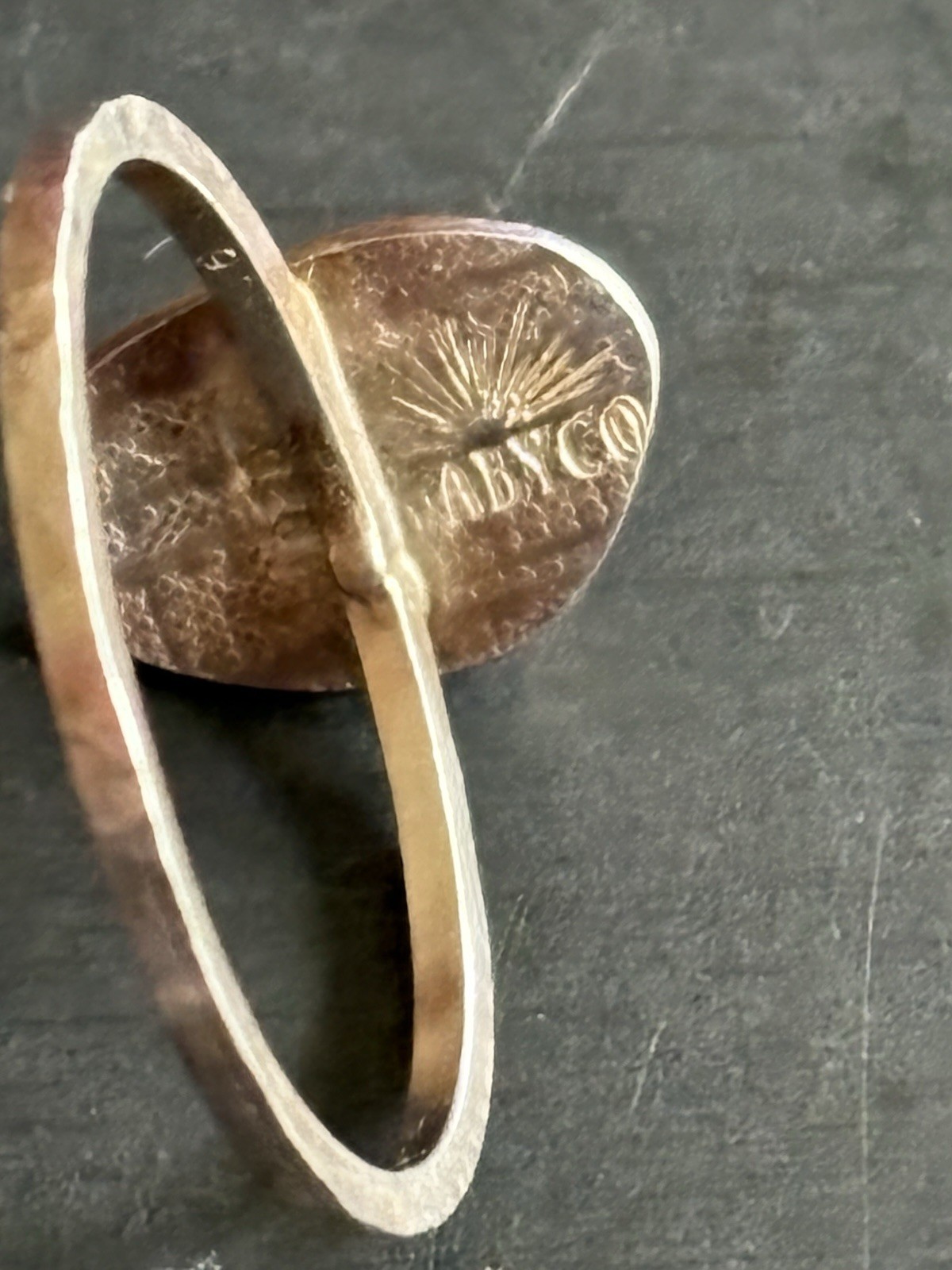 Vintage 925 Silver Ring ABYCO 3 Grams