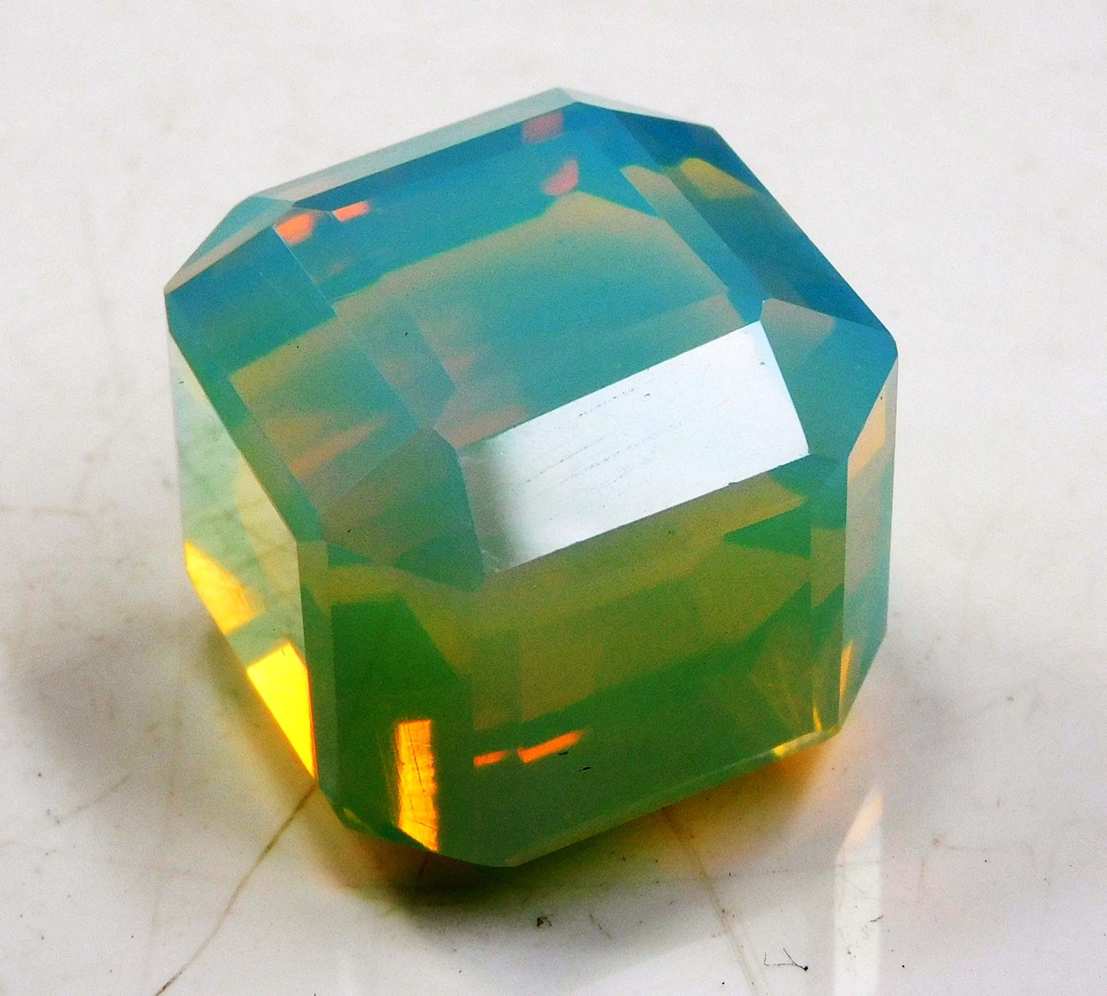 100 Ct NATURAL White Opal Welo Australian Certified Untreated Loose Gemstone