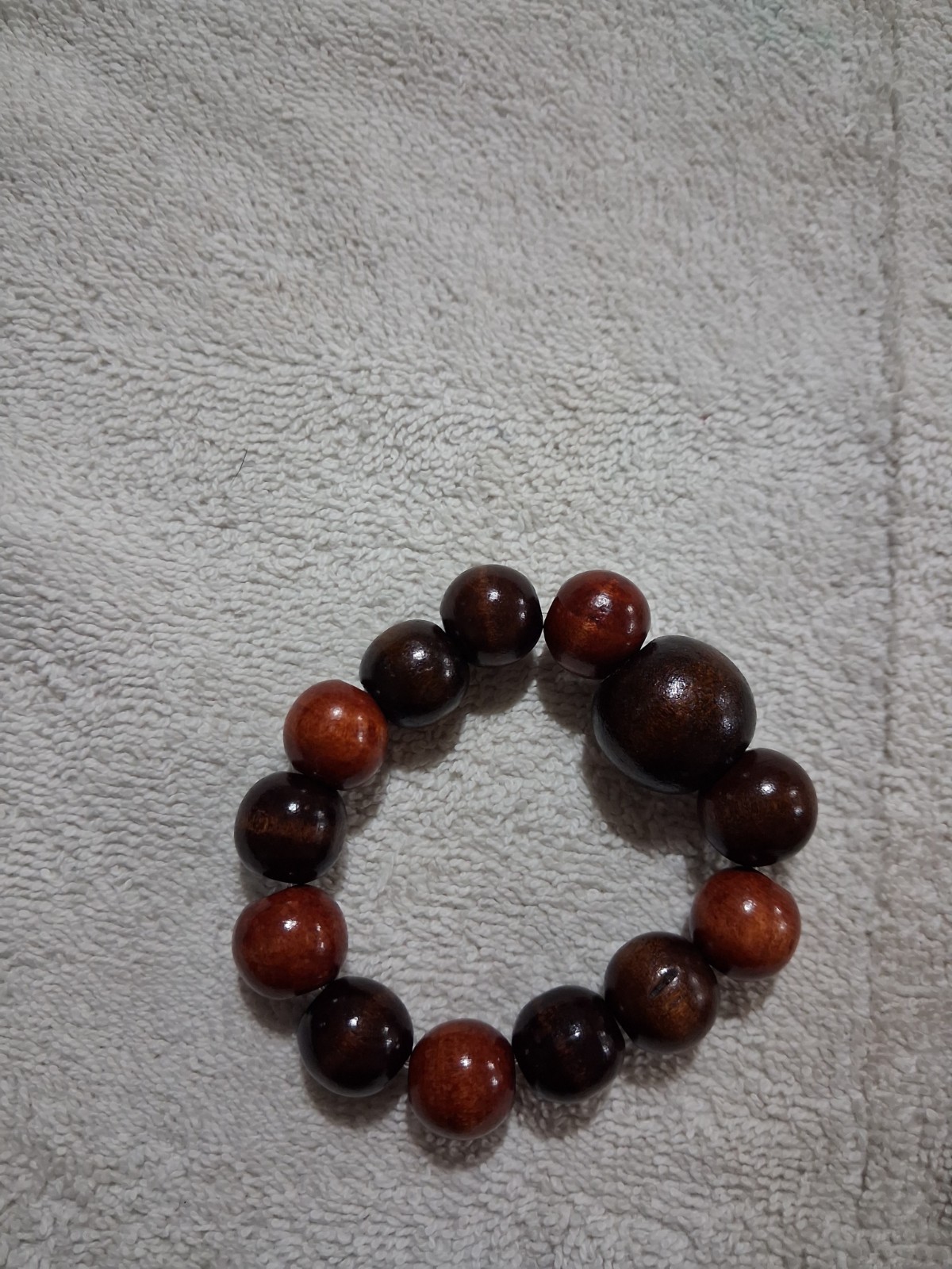 Nature-inspired Wooden Stretch Bracelet Stack!