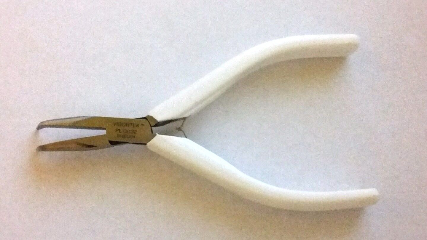 Chain Nose Plier Curved Tip 5″ – Made in Sweden