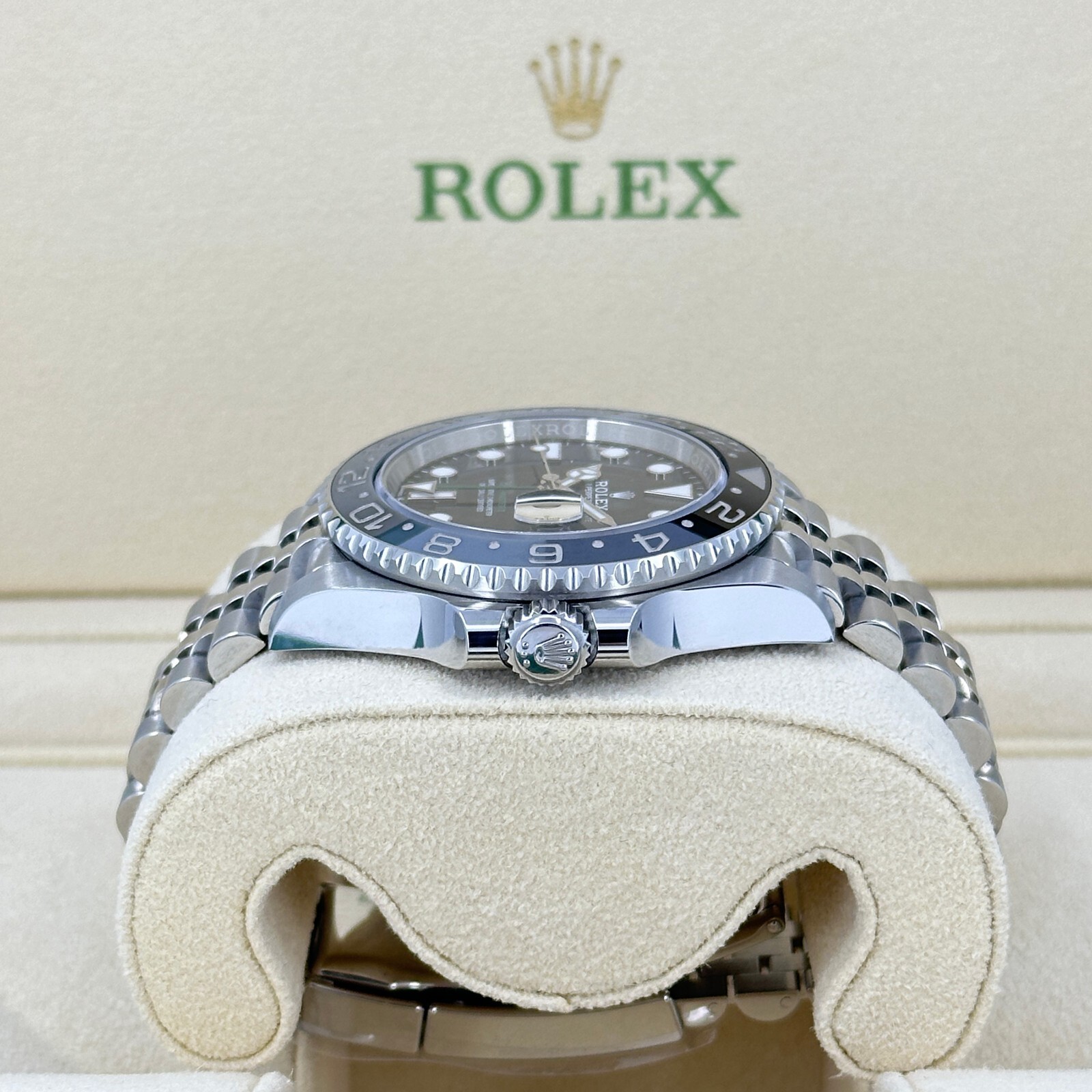 Unworn Rolex GMT-Master II Bruce Wayne Jubilee Ref 126710GRNR-0003