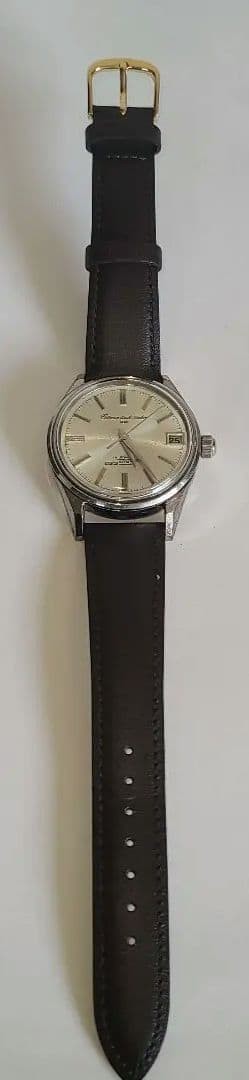 CITIZEN Auto Dater UNI Automatic 17J Vintage Mens Watch c.1964 Japan Working
