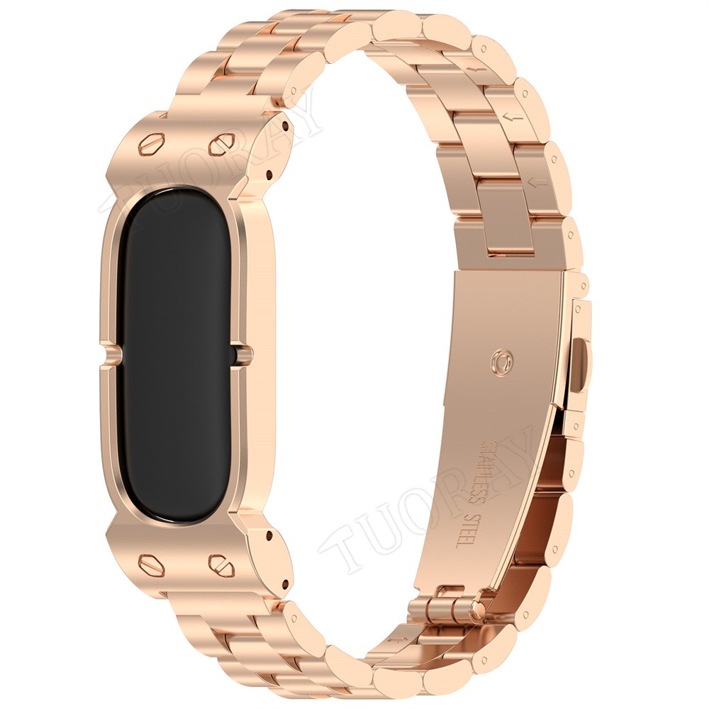 Stainless Steel Metal Adjustable Strap For Google Fitbit Air Replacement Band