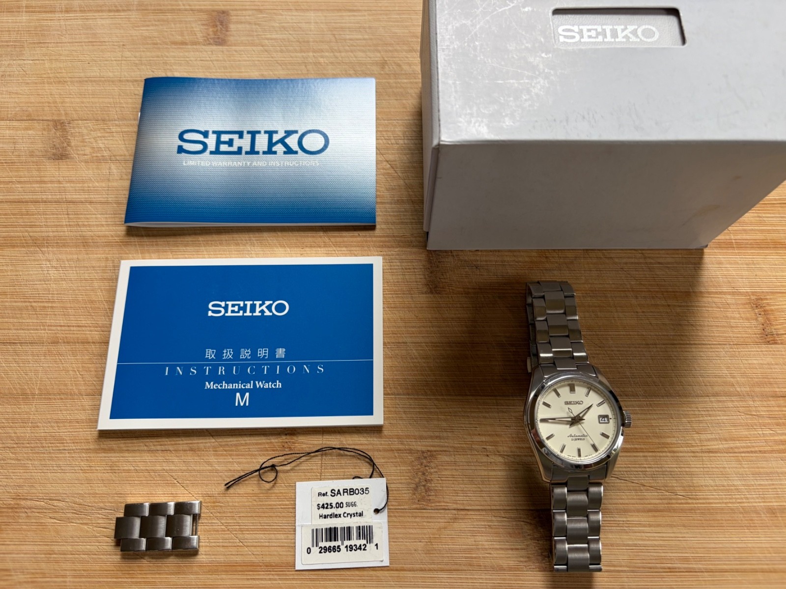 Seiko SARB035 (Full Kit – Pre-Owned – Good Condition – See Photos)