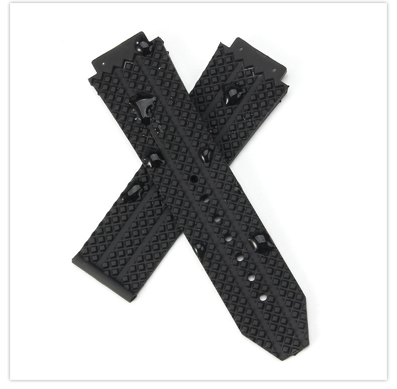 For HUBLOT Big Bang Premium Rubber Silicone Watch Strap 24*17 26*19 with Tools