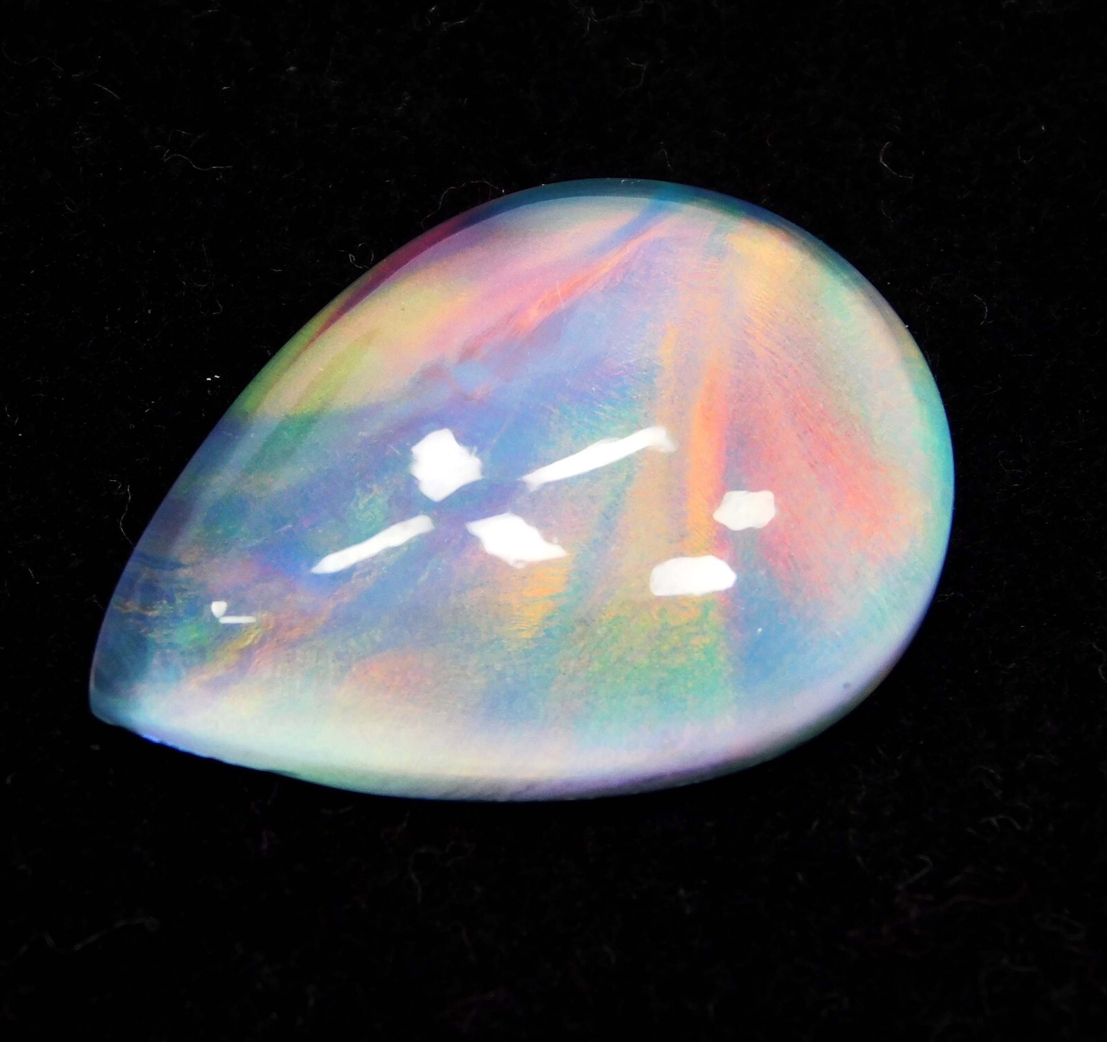 13.90 Ct Natural Ethiopian Fire Opal Certified Untreated Gemstone Play of Color