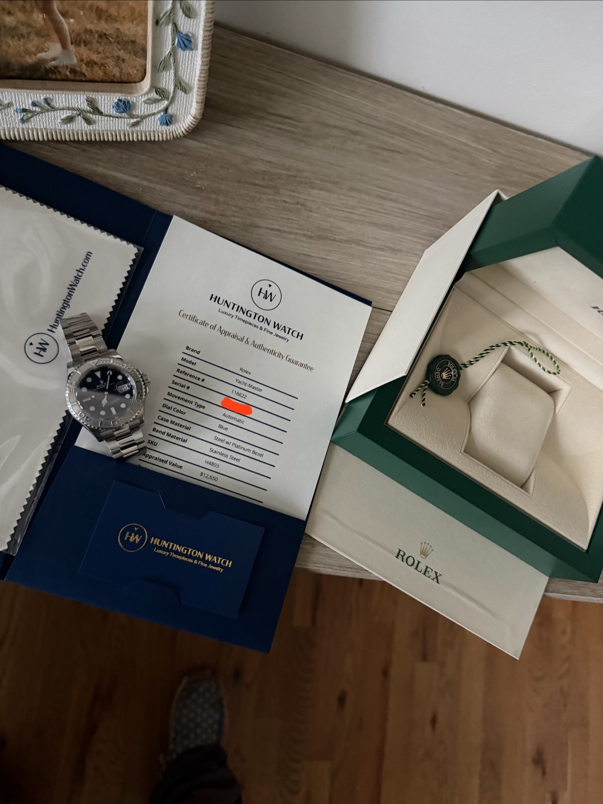 Rolex Yacht-Master 116622 40mm Blue Dial