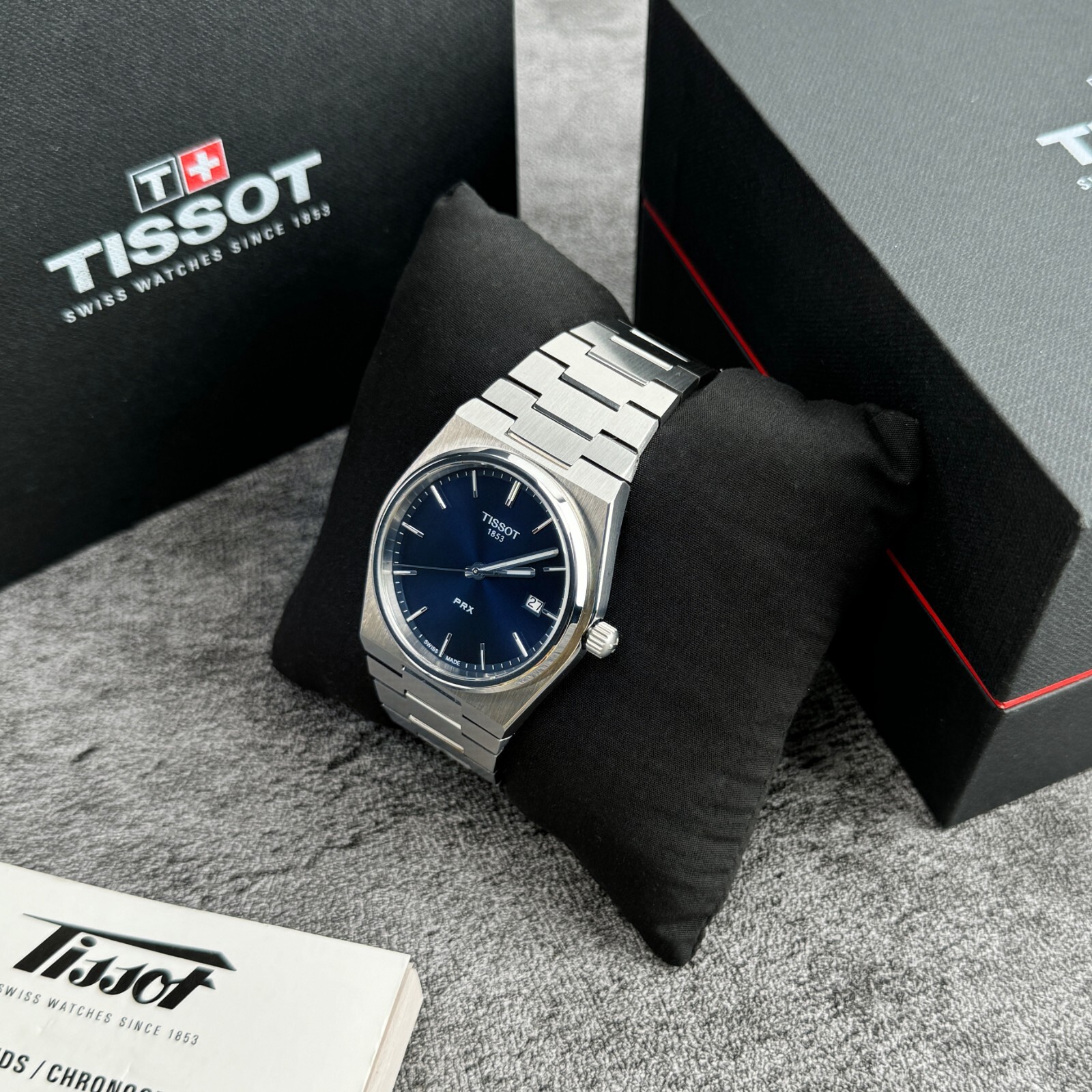 TISSOT PRX T Classic -STAINLESS STEEL Blue DIAL Men’s WATCH T137.410.11.041 40MM