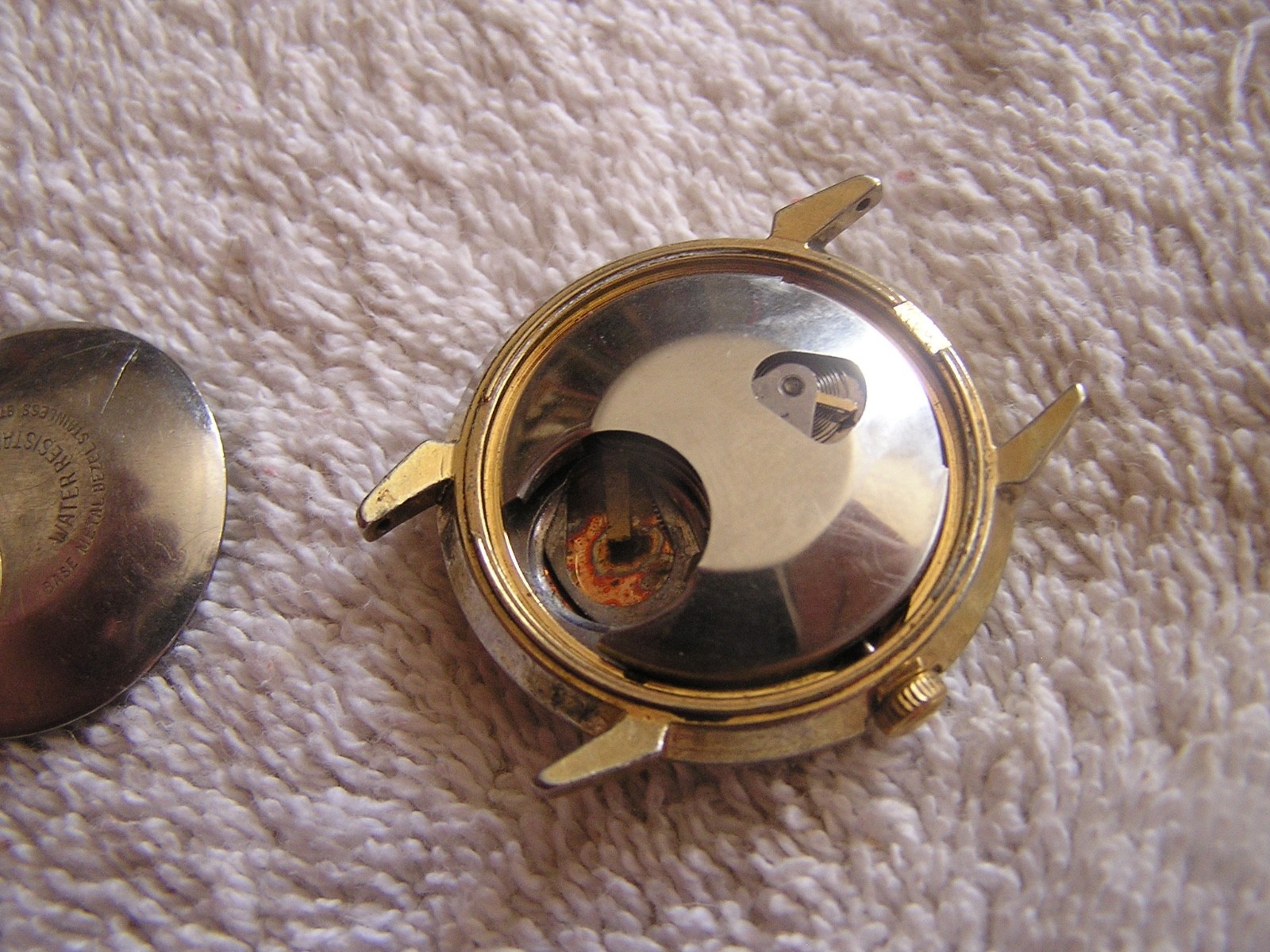 Vintage Timex Electric Dynabeat White Dial