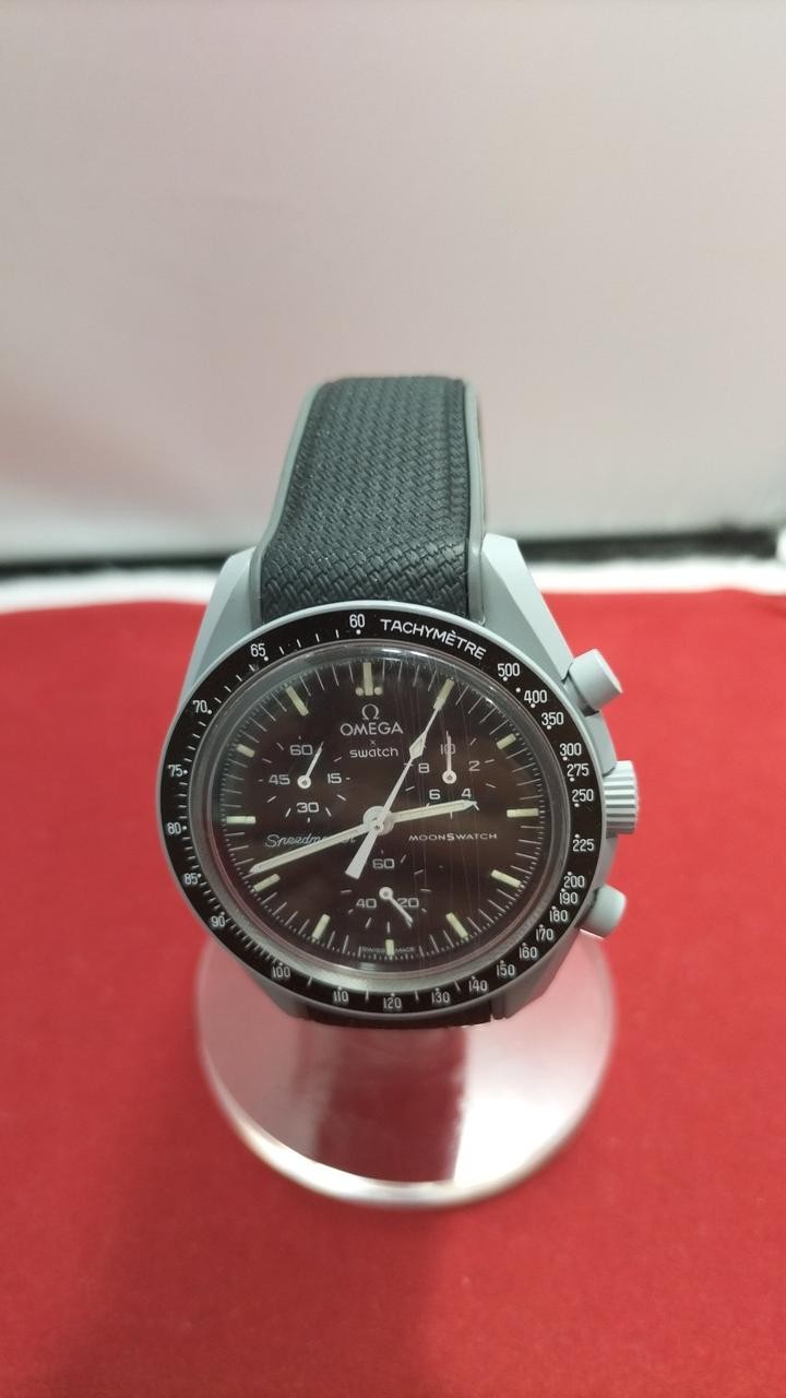 Omega x Swatch MoonSwatch Mission to the Moon SO33M100 Gray Quartz Japan