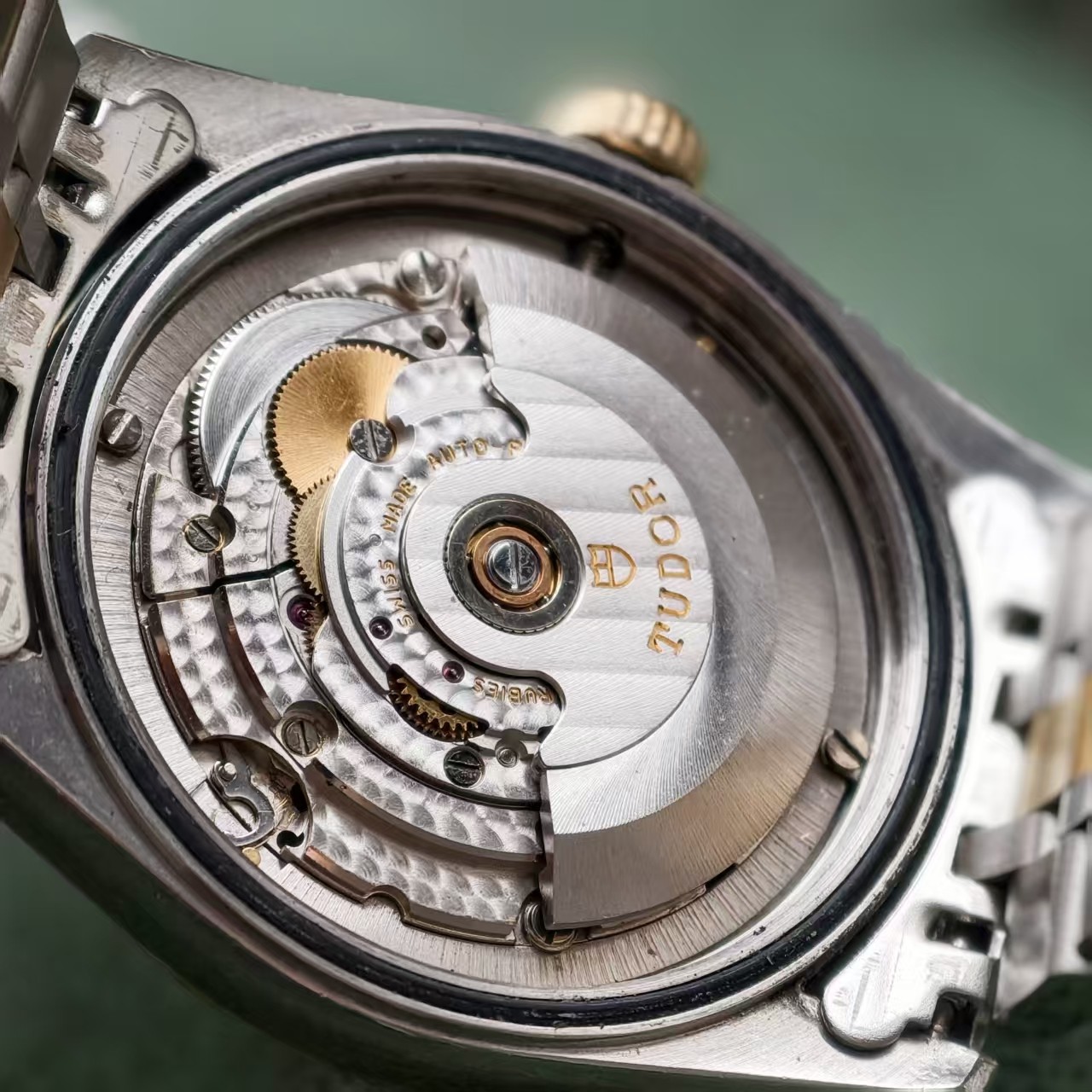 Tudor Champagne Scale Dial 76213 Prince Date Men’s Watch Automatic 36mm