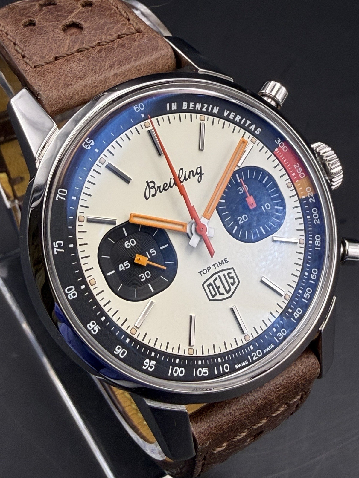 Breitling Top Time Deus Limited Edition Steel Auto 41mm Watch A233101A1A1X1