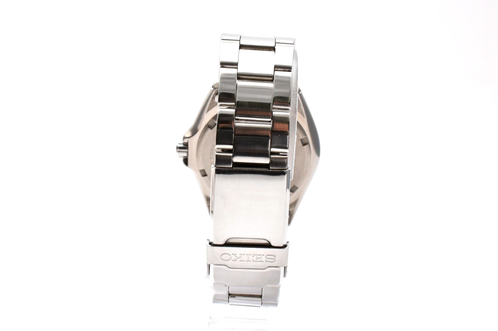【Exc+5】 SEIKO V145-0AH0 Solar Titanium Vintage Black Dial Scuba 200m Men’s Watch