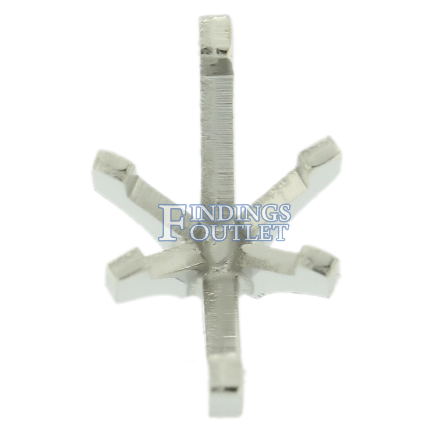 Platinum Marquise 6 Prong Peg Head Setting Standard Style For Center Stone USA