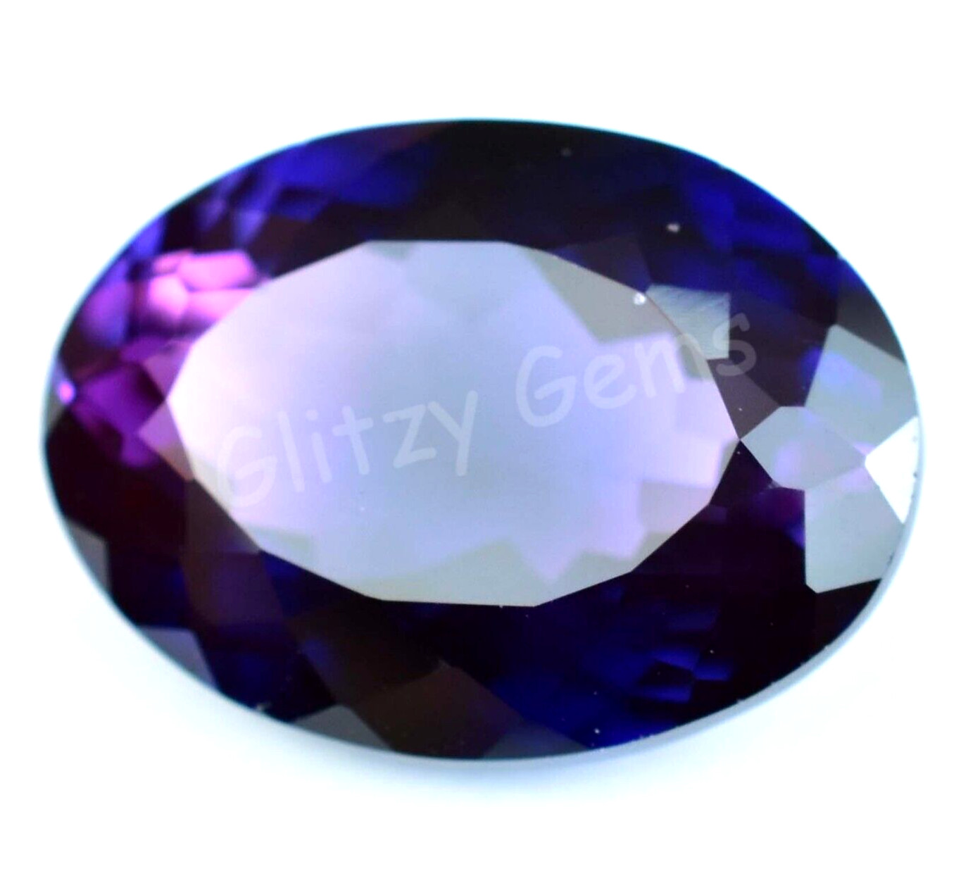 Natural Boysenberry Sapphire 19.45 Ct Oval Certified Stunning Loose Gemstone
