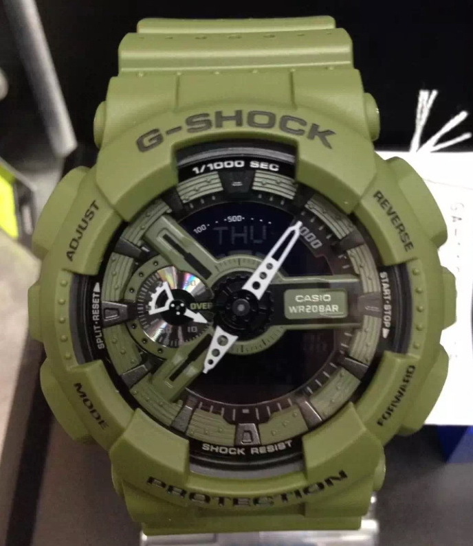 Casio G-Shock Punching Pattern Men’s Watch GA-110LP-3A