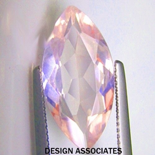 ROSE QUARTZ 6 x 3 MM MARQUISE CUT 8 PIECE SET ALL NATURAL