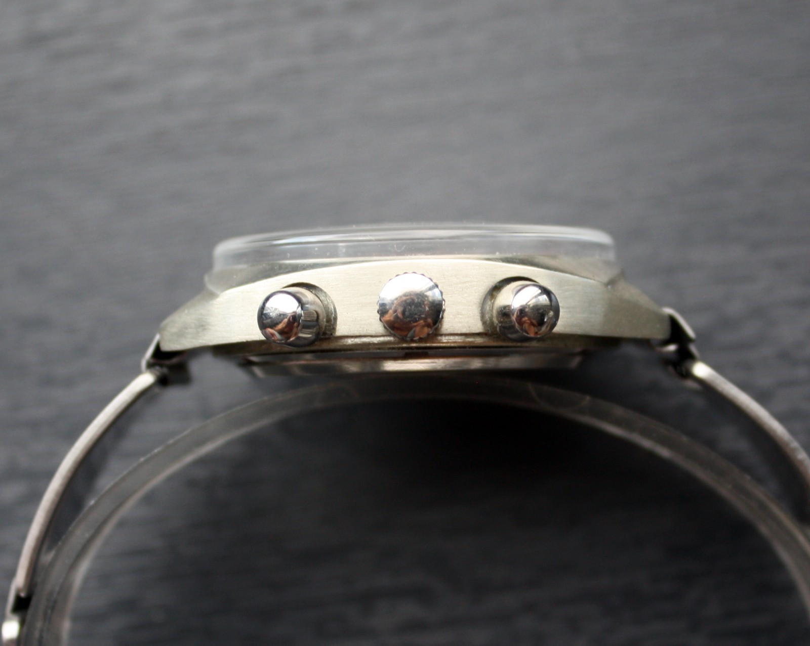 Soviet Vintage Poljot Okean Ocean Sturmanskie Chronograph USSR Mechanical Watch