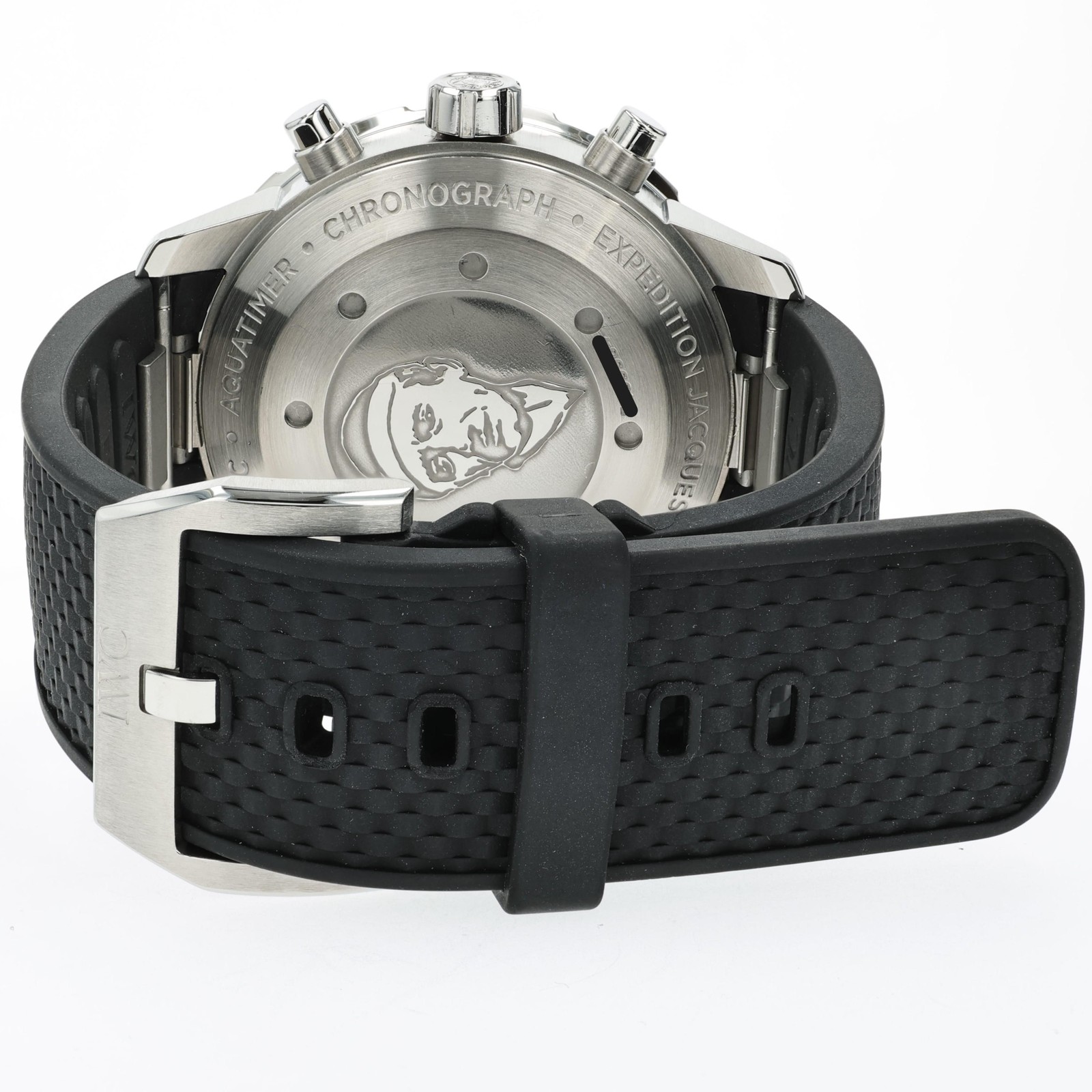 IWC Aquatimer Chronograph Blue Dial Expedition Jacques Cousteau 44mm IW376805