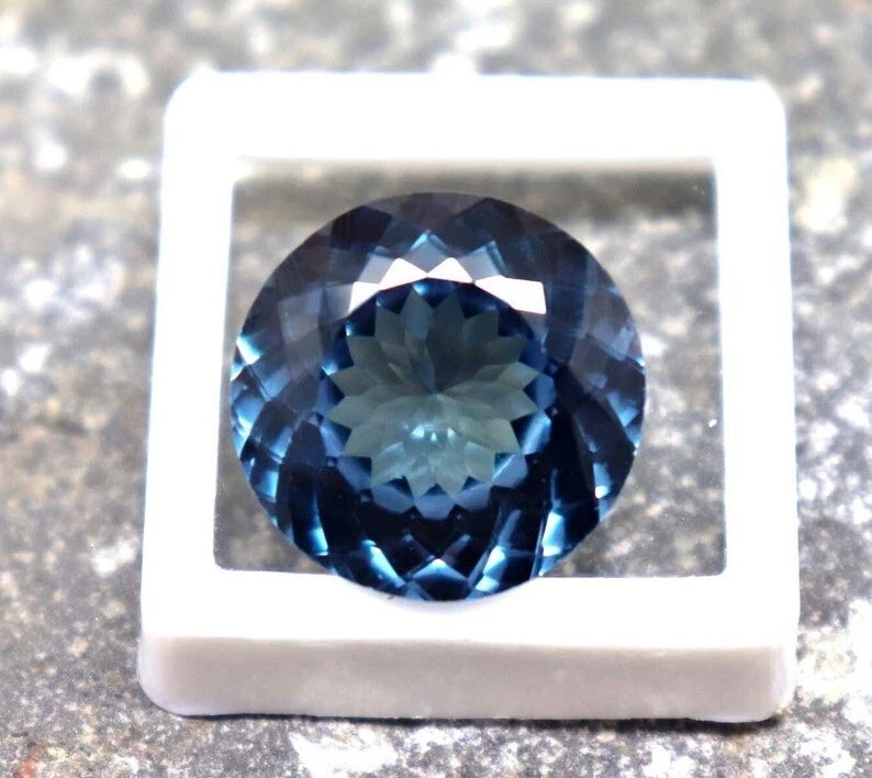 9.55 Ct Round Cut Certified Alexandrite Natural Color Changing Loose Gemstone