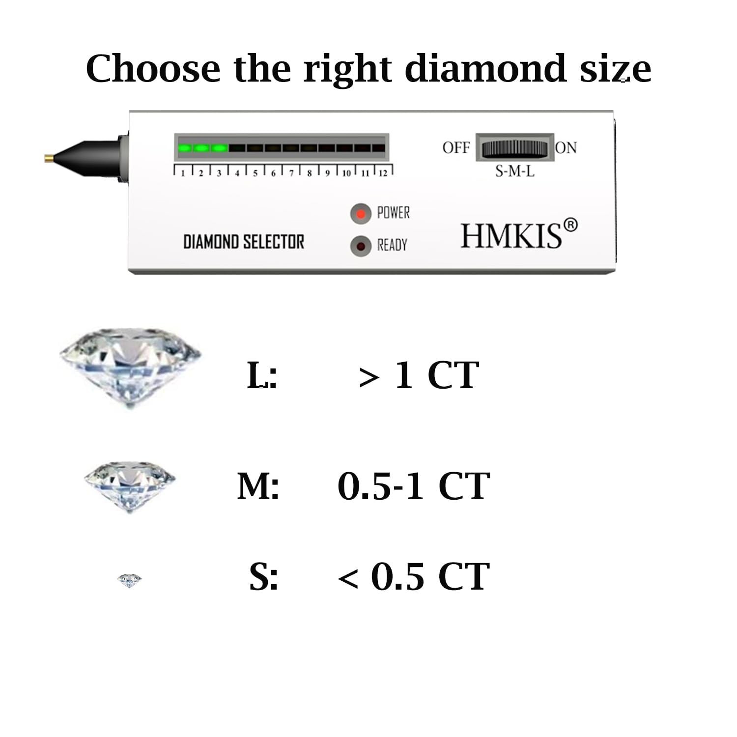 Professional Diamond Tester Pen & 60X Loupe Magnifier – Accurate and Compact