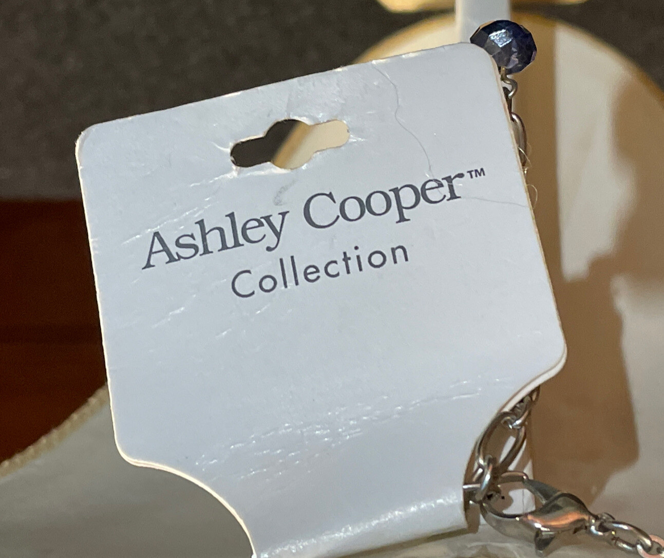 NWT Ashley Cooper Collection Multicolor Crystal Necklace