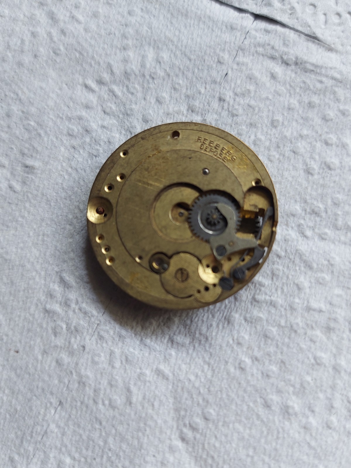 ANTIQUE LARGE TRENCH STYLE ROLEX REBBERG APPROX 30MM – SPARES REPAIR