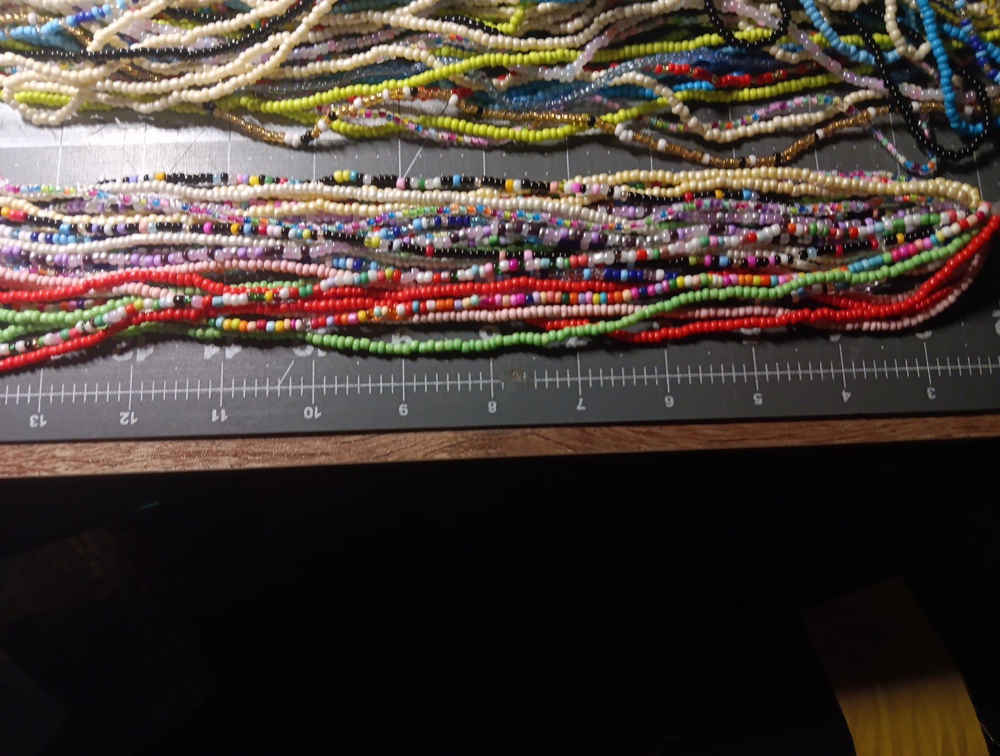 100 Beaded Necklaces, Italian Plastica
