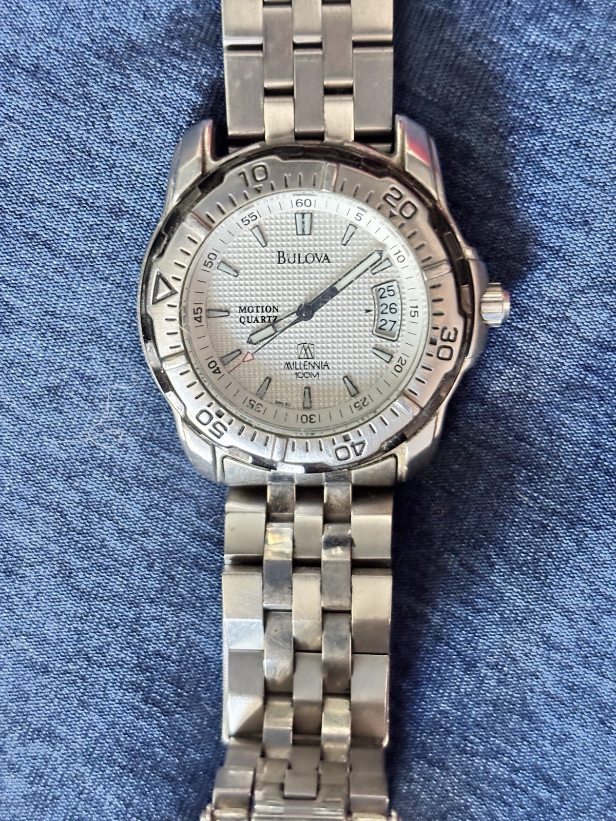 Bulova Silver Men’s Watch