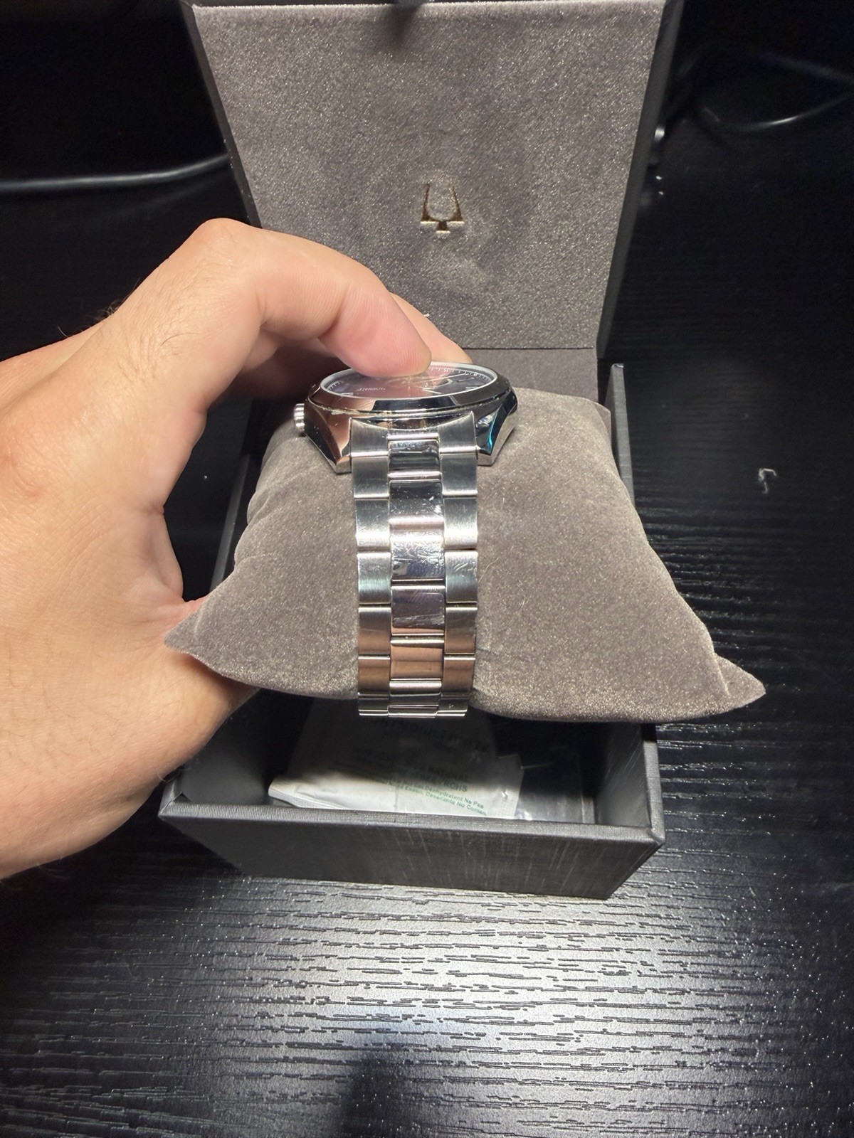 Bulova Surveyor Automatic Open Heart (Model: 96A275)