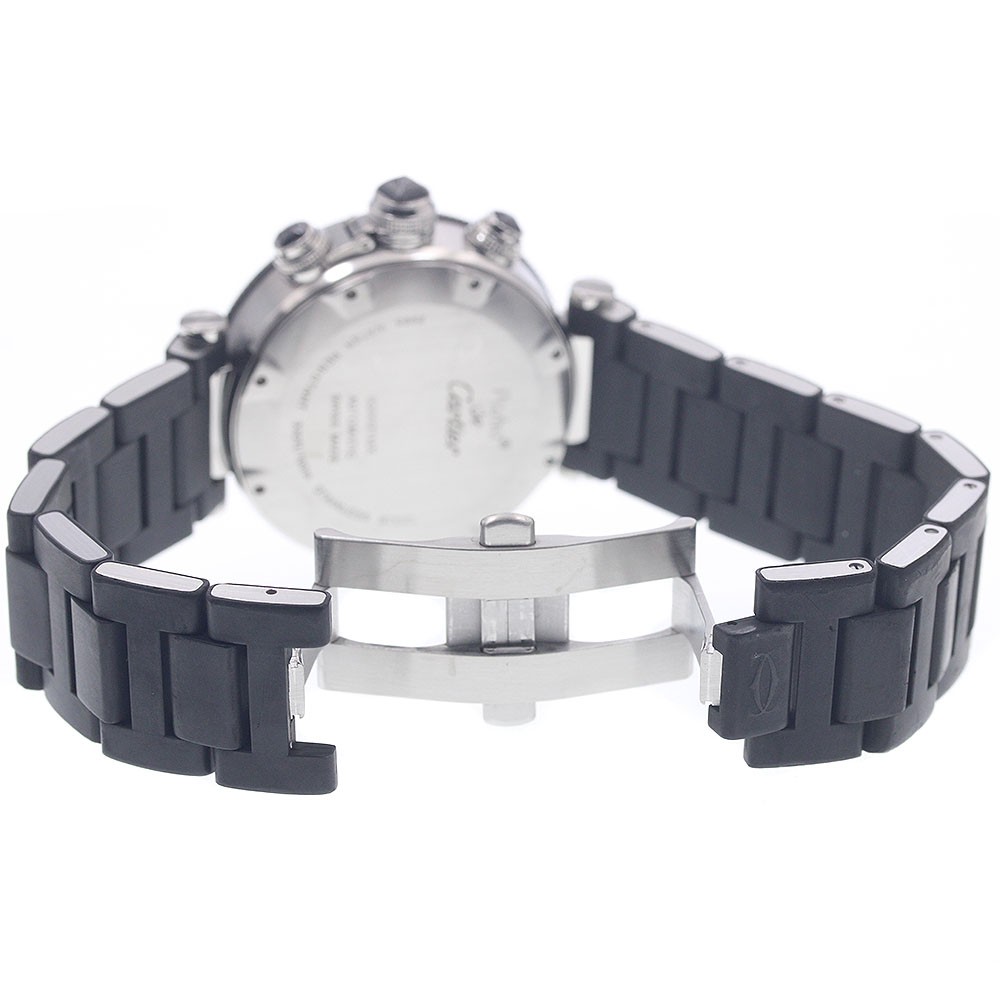 CARTIER Pasha Seatimer Chrono W31088U2 Date Automatic Men’s Watch_963033