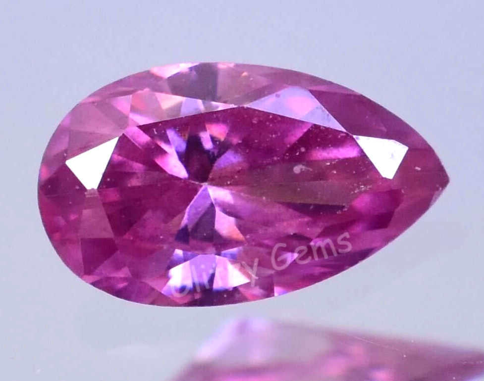 0.50 Ct Lab Grown Loose Diamond Fancy Pink CVD, VS1 Clarity 7.00 mm – Certified