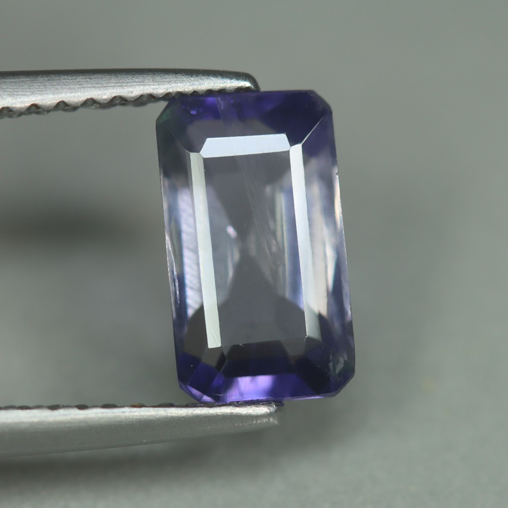 1.93 Cts_Unique Gemstone_100 % Natural Unheated Purplish Blue Iolite_Srilanka