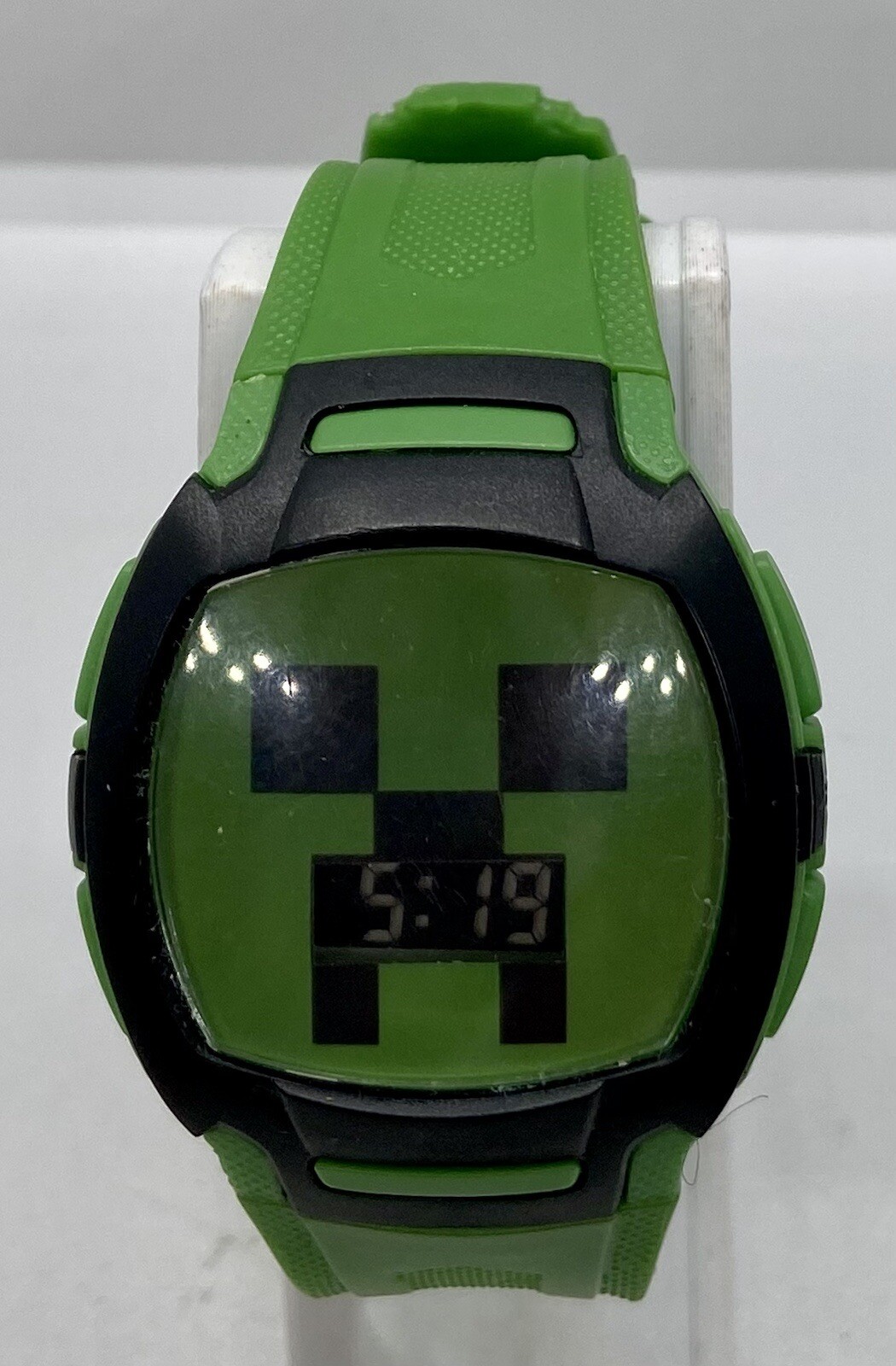 ACCUTIME Kids Teens Watch Minecraft New Battery Time/Day/Date/light Show