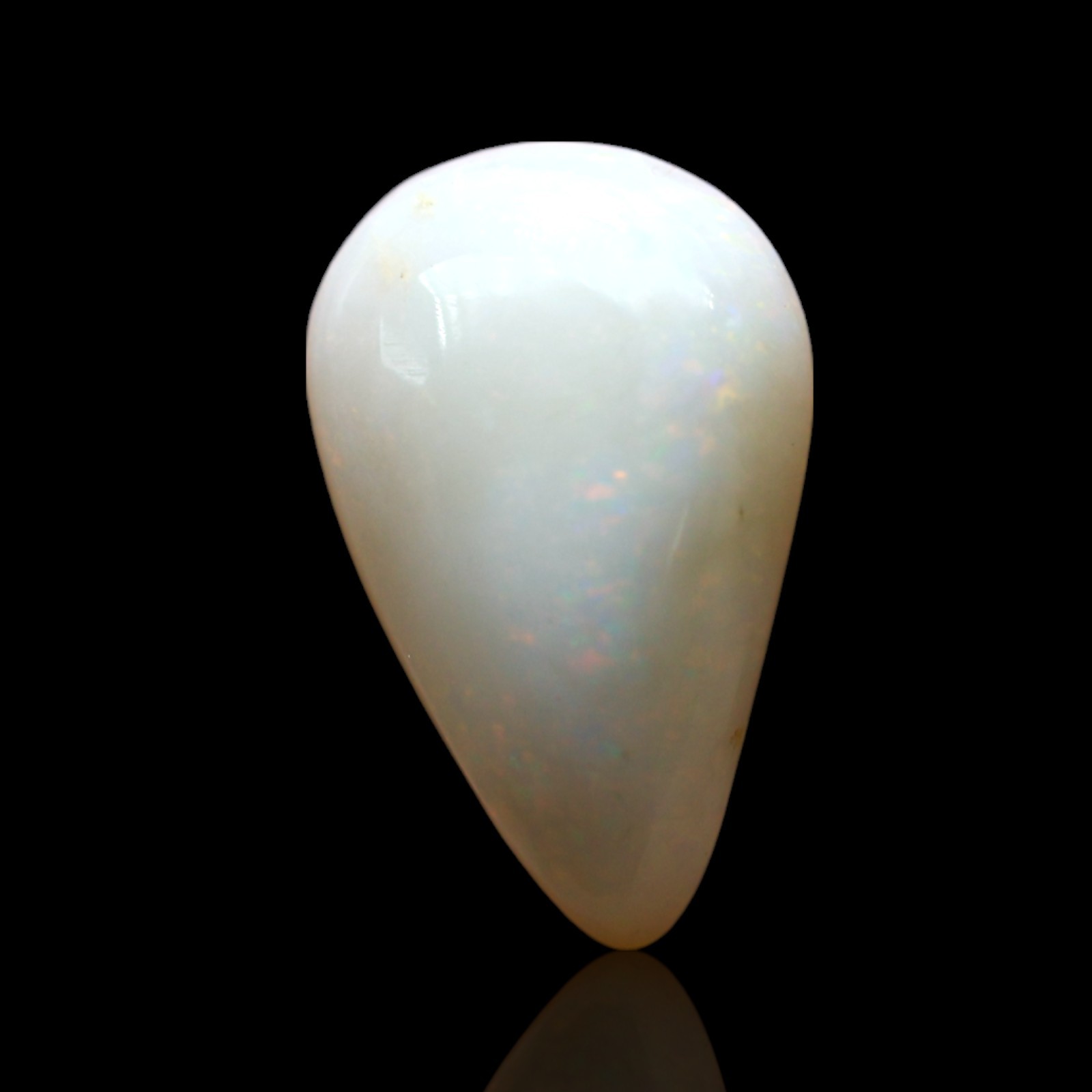 2.00 Cts Natural Pear Fire Opal Wire Wrapped Cabochon Gemstone 13x8x4 mm
