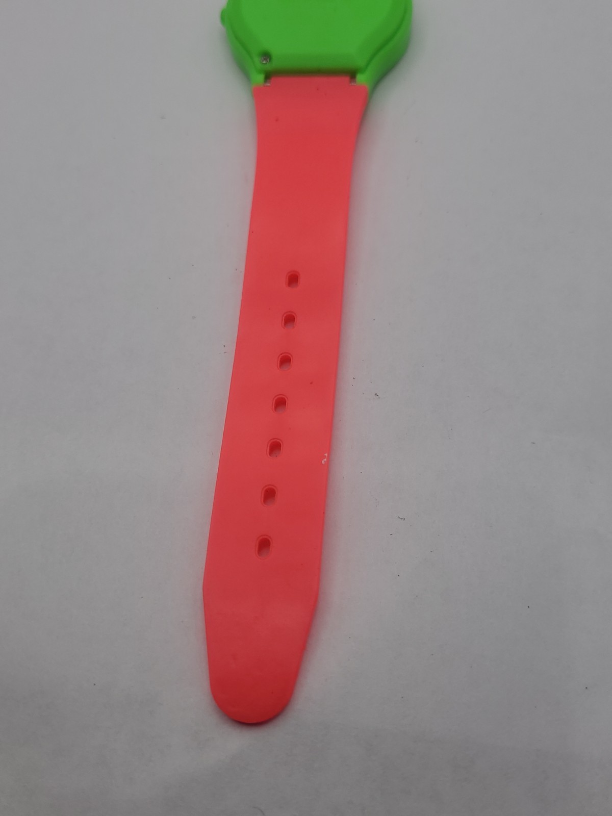 McDonald’s Neon Color DIGITAL HANDS Watch 1989 VINTAGE WORKING NEW BATTERY