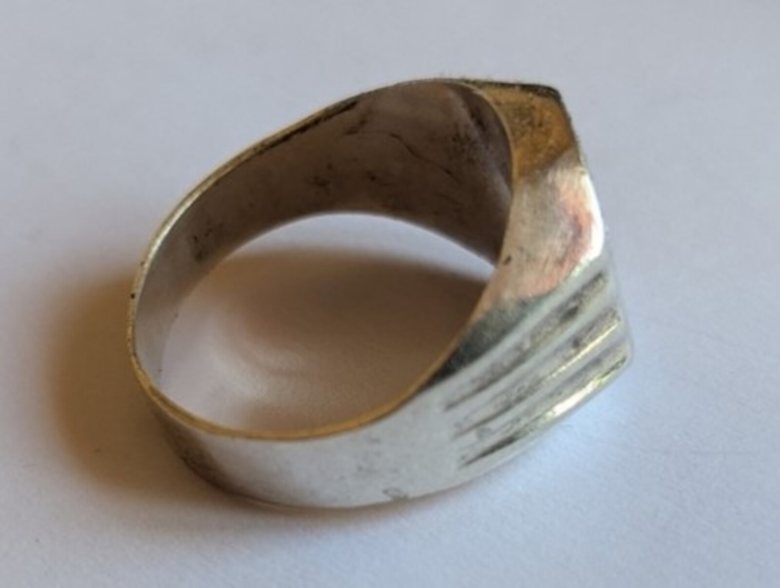 Vintage men’s ring sterling silver 925 Size 11.5 Weight 4.58 g Ukrainian jewelry