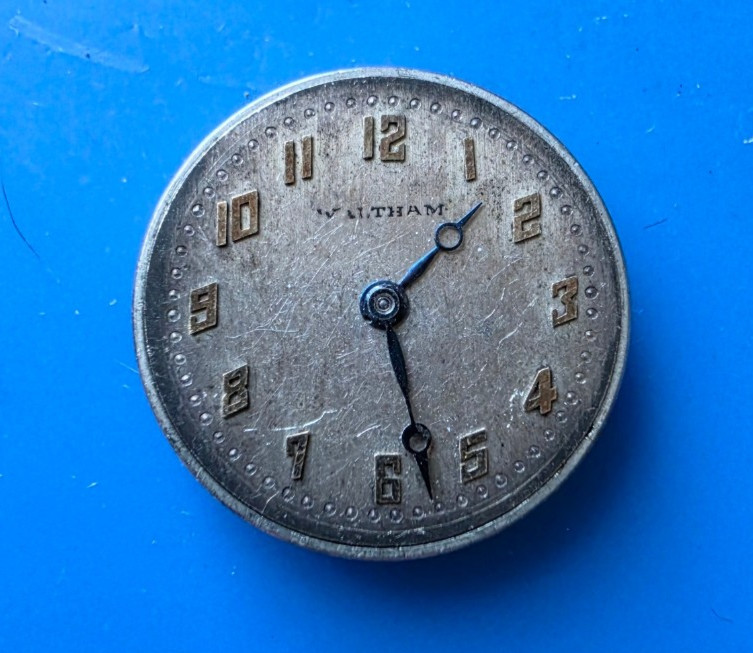 VINTAGE 10L MENS WALTHAM GRADE 461 WRISTWATCH MOVEMENT NOT RUNNING