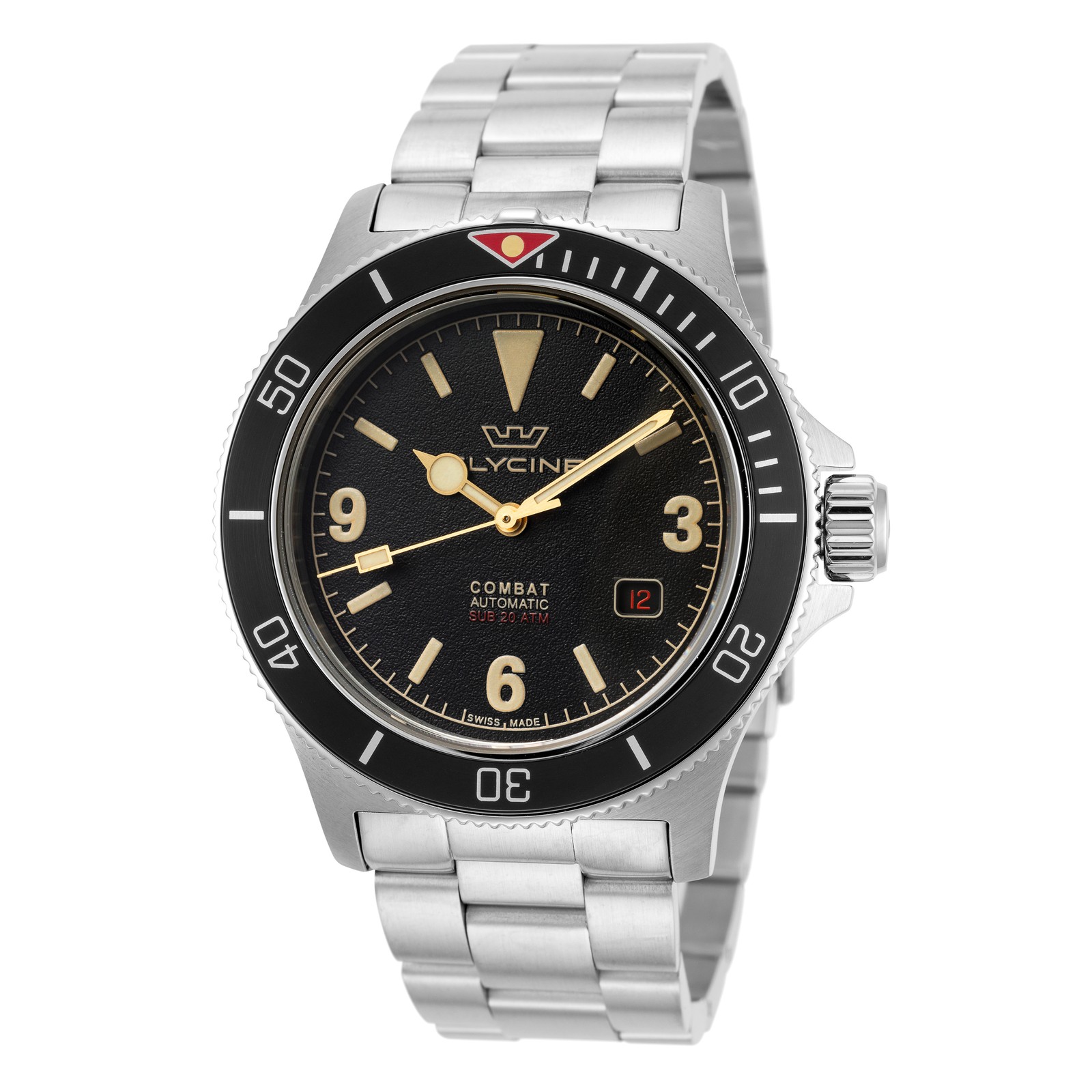 Glycine Men’s Combat Sub Vintage 42mm Automatic Watch GL0261