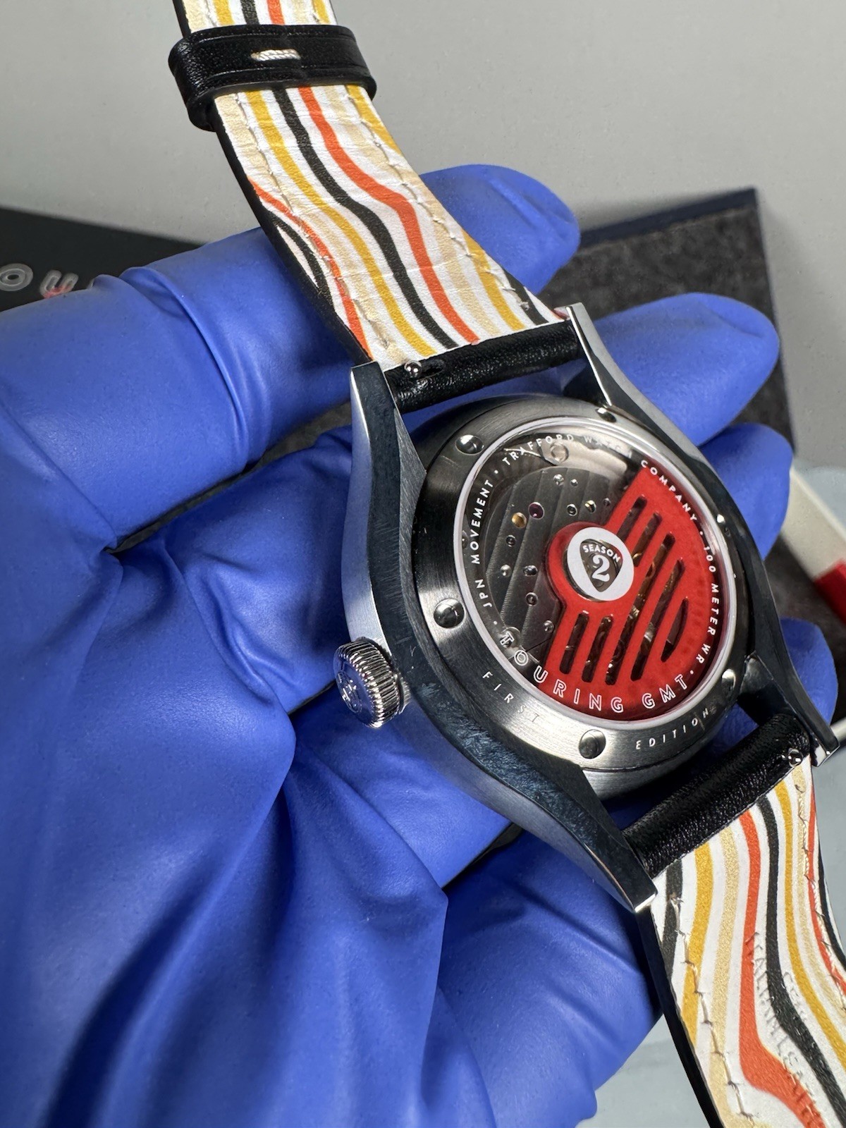 Trafford watch Co Touring GMT Slow Hand Automatic Watch
