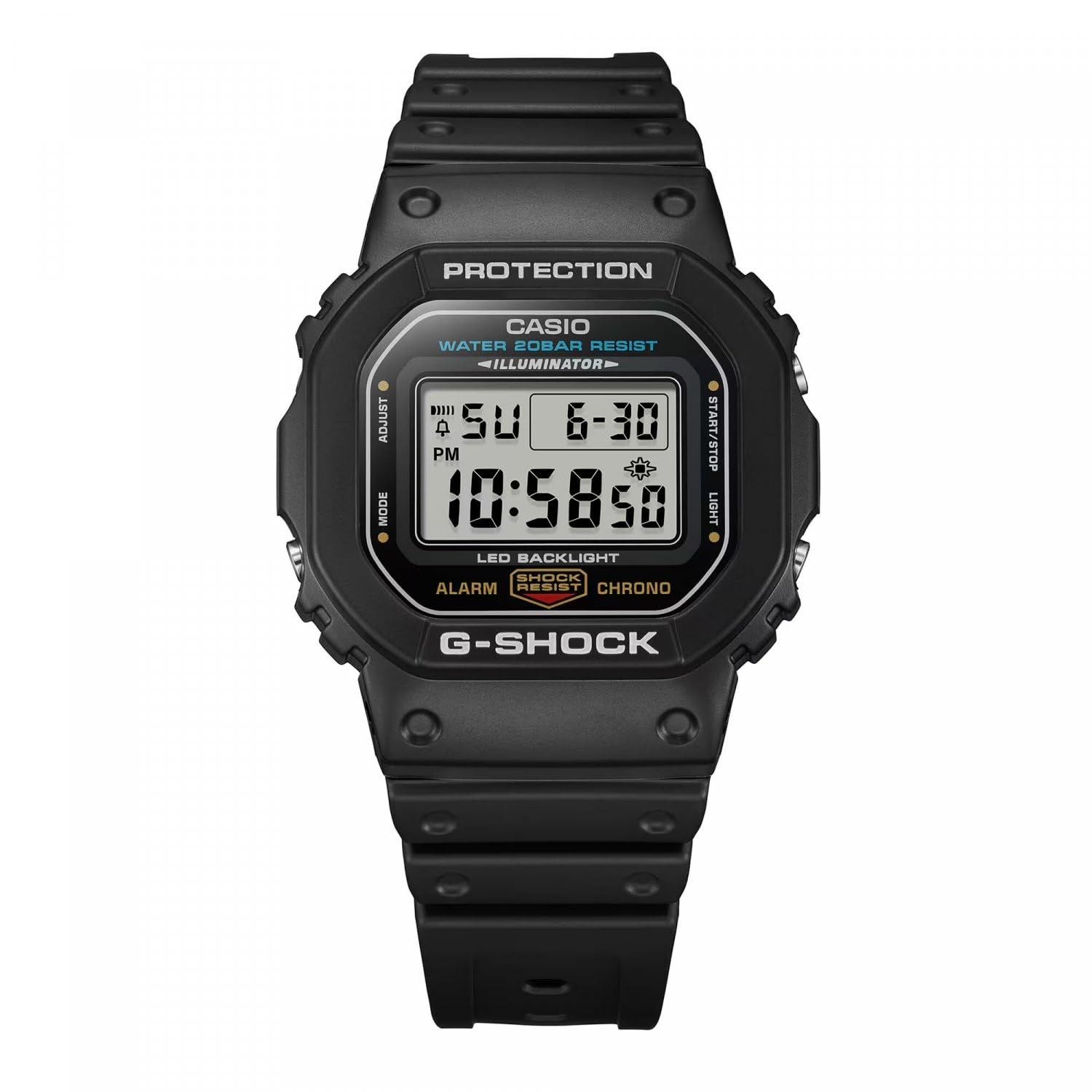 Casio G-SHOCK DW-5600UE-1 Black Men’s Watch Toughness