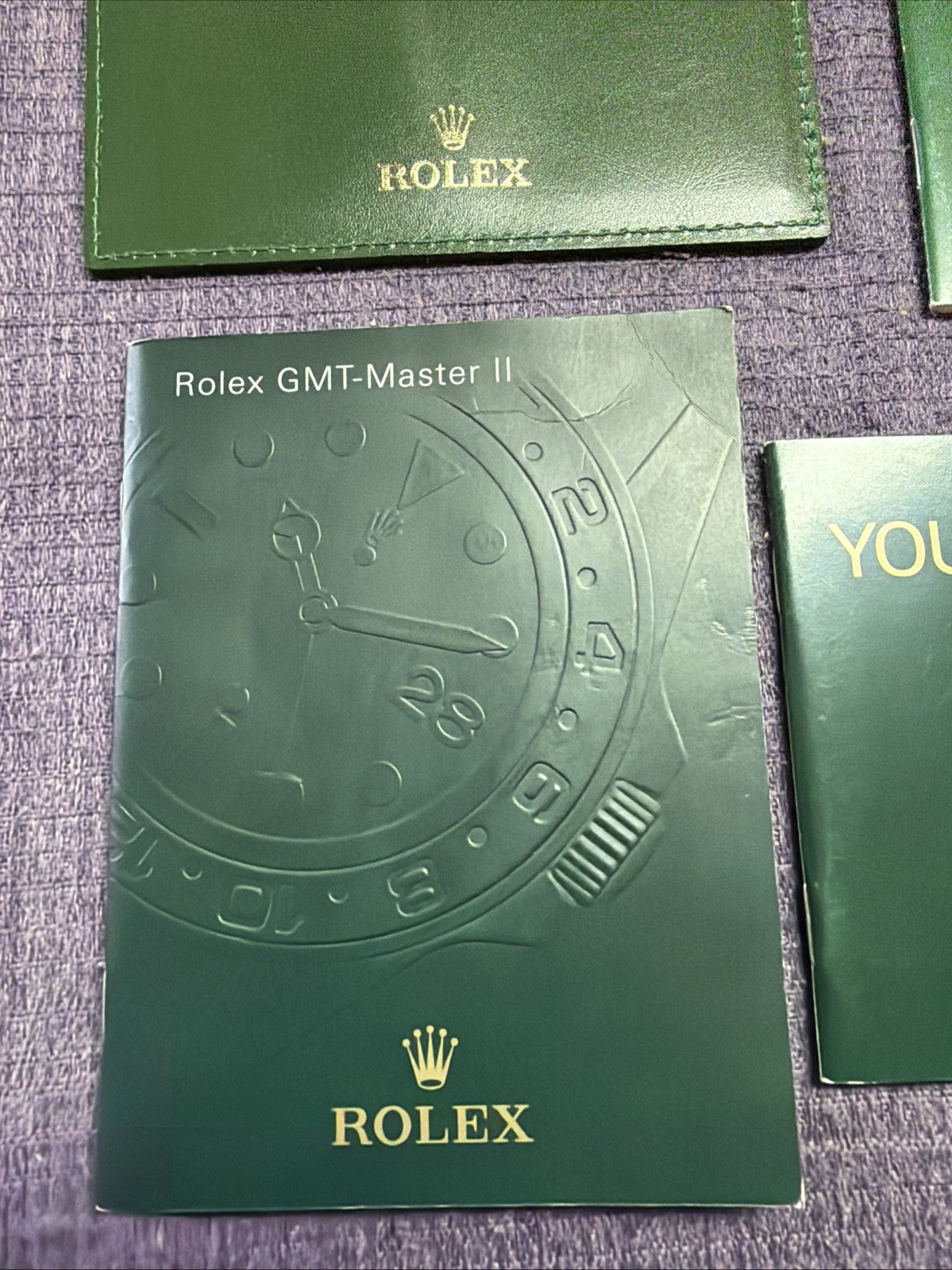 Rolex 2008 GMT-Master Booklets;cardholder;Tags; English Version‼️116710;116713…